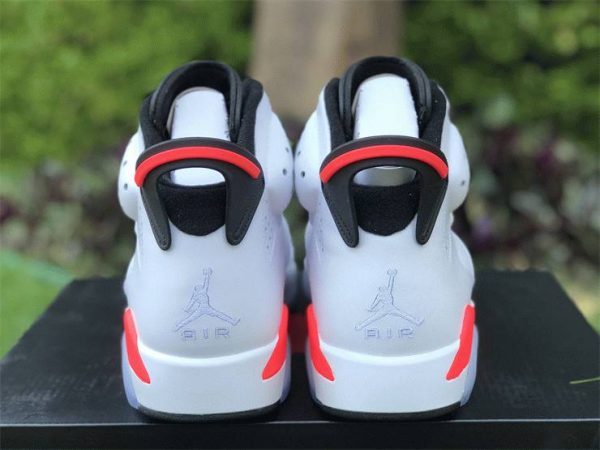 Air Jordan 6 Retro White Infrared 2022 jumpman air