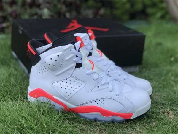 Air Jordan 6 Retro White Infrared 2022 return