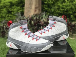 Air Jordan 9 Fire Red Red-Cool Grey sale