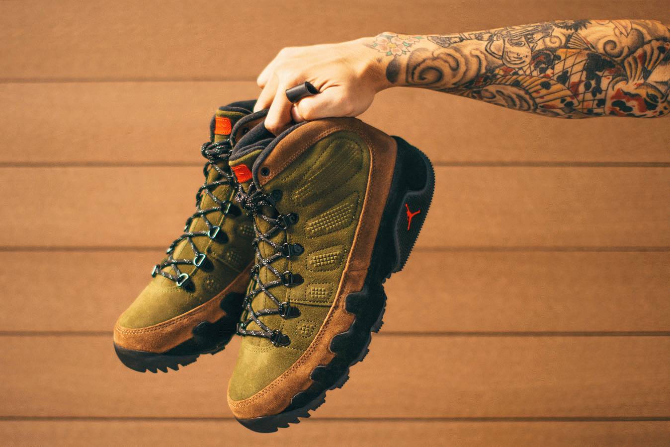 Air Jordan 9 Retro Boot Beef Broccoli