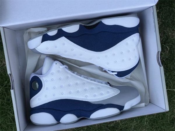 Jordan 13 RetroFrench Blue in box