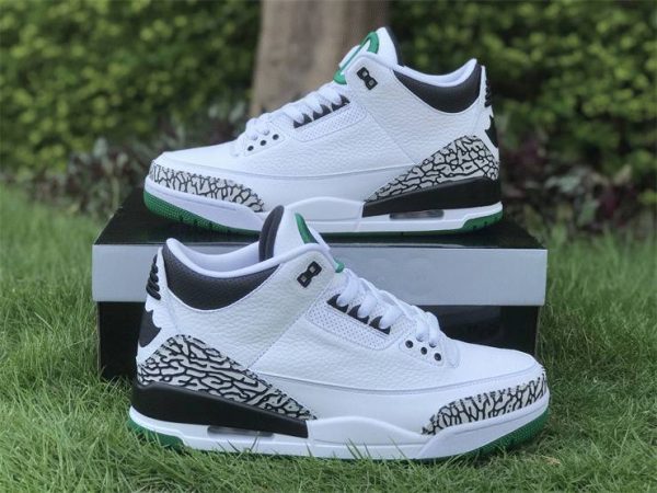 air Jordan 3 Retro Oregon Ducks White Green