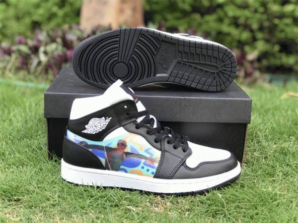 kids size Air Jordan 1 Mid Hologram