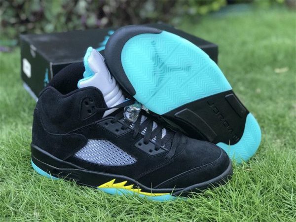 new Air Jordan 5 Aqua Black Aquatone-Taxi