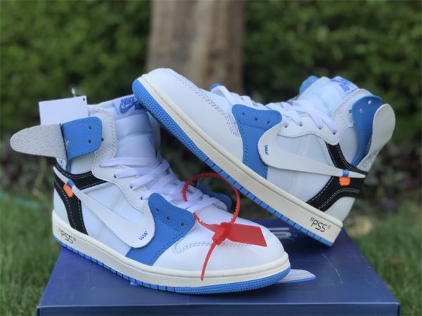 nike Air Jordan 1 X Off-White NRG PS5 Blue