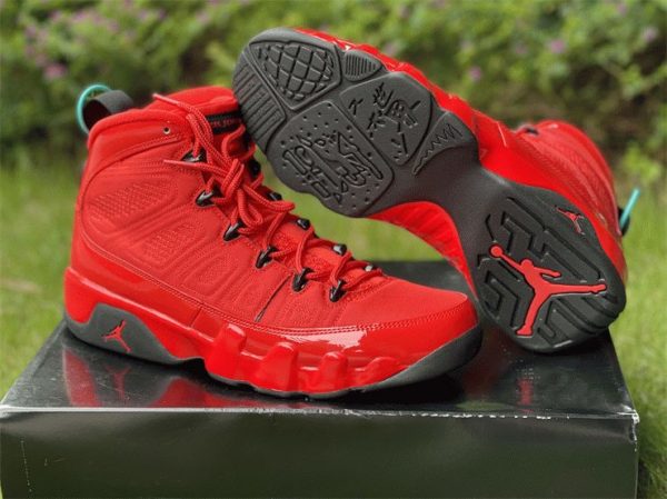 nike new Air Jordan 9 Chile Red Black 2022 for sale