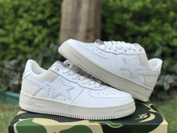 A BATHING APE JJJJound x BAPE Bape Sta White Grey cheap sale