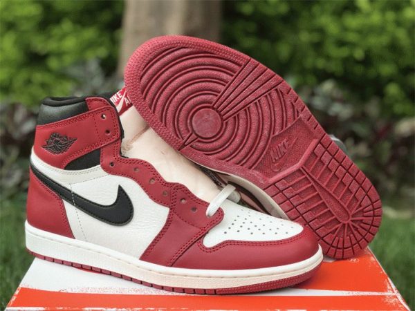 Air Jordan 1 High OG Lost and Found Remembers underfoot