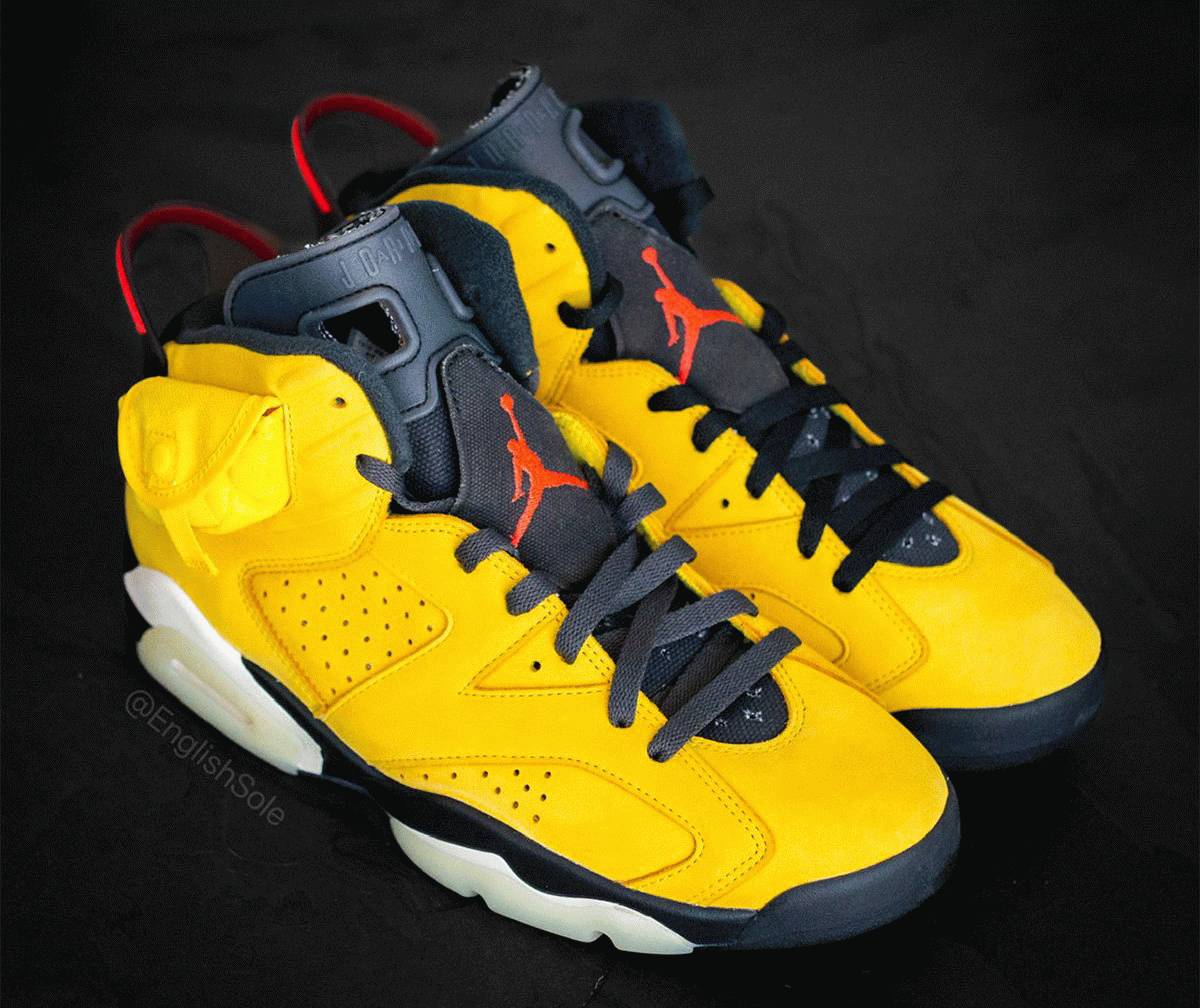 Travis Scott Air Jordan 6 Yellow