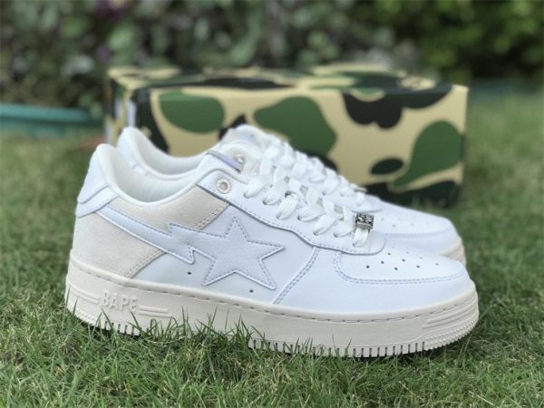 cheap A BATHING APE JJJJound x BAPE Bape Sta White Grey