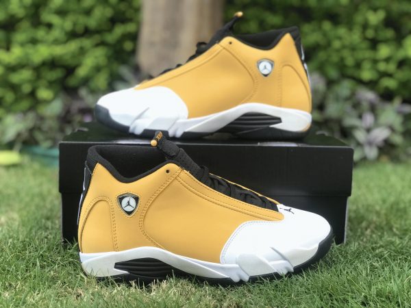 Air Jordan 14 Light Ginger Black-White 2022 Shoes