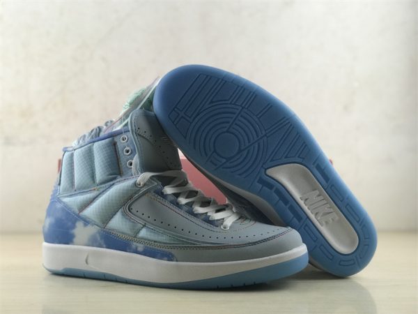 Air Jordan 2 x J Balvin Celestine Blue for sale