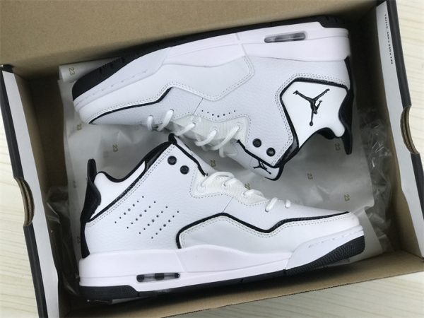 Air Jordan Courtside 23 White Black in box