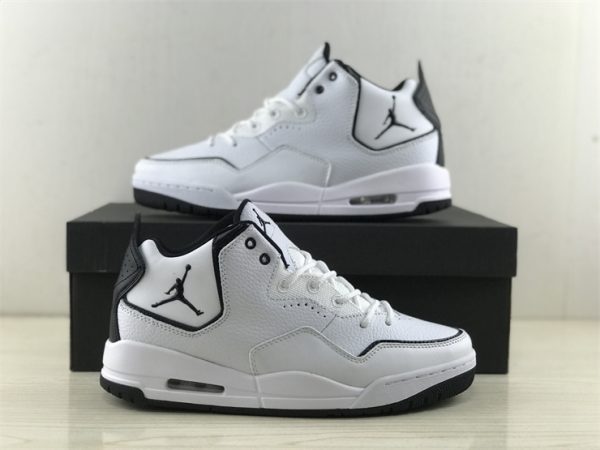 Air Jordan Courtside 23 White Black lifestyle shoes