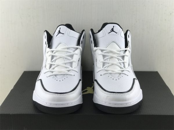 Air Jordan Courtside 23 White Black tongue