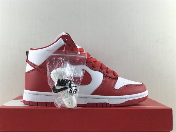 Nike Air Dunk High Championship White Red