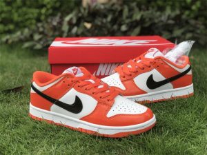 Nike Dunk Low White Orange Patent Halloween 2022