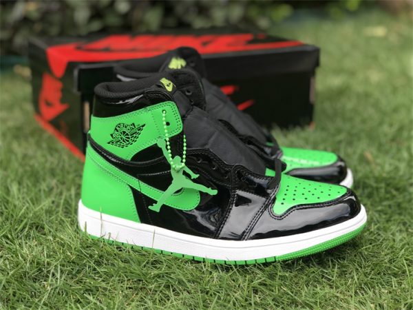 Patent Leather Green in box look for sale