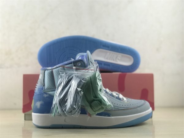 cheap Air Jordan 2 x J Balvin Celestine Blue