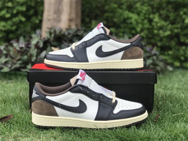 wher to buy Fragment design x Travis Scott x Nike Air jordan 1 Low OG SP TS Brown