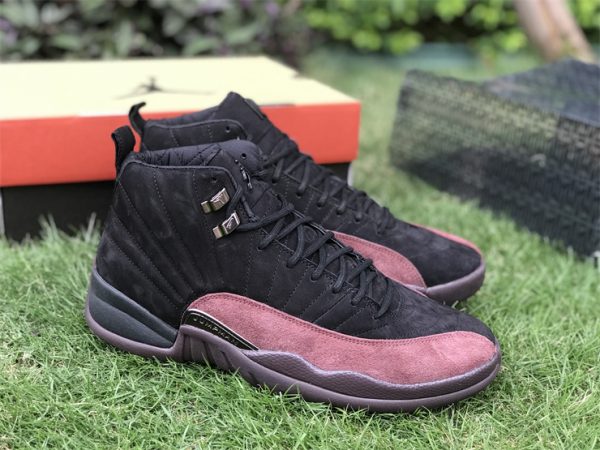 where to buy Air Jordan 12 Retro A Ma Maniére Black Burgundy