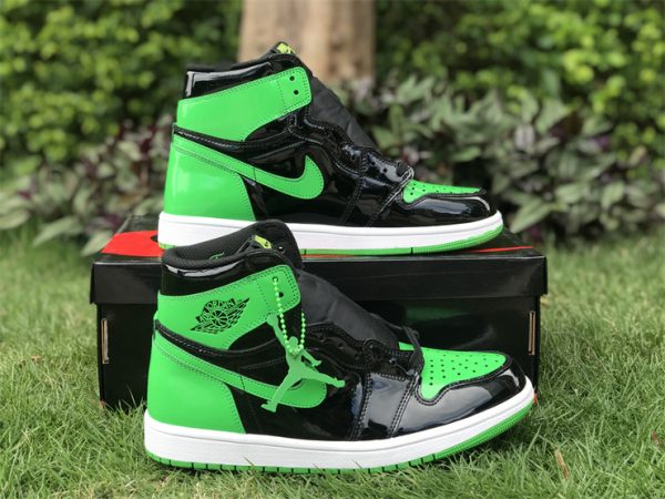 where to buy Patent Leather Green in box look online