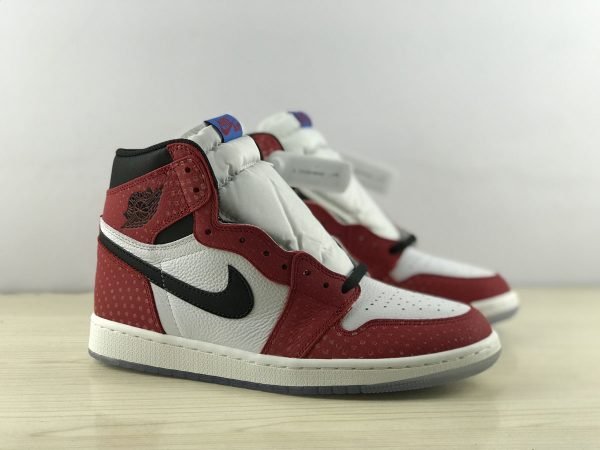 Air Jordan 1 Retro High Spider-Man Origin Story 555088-602