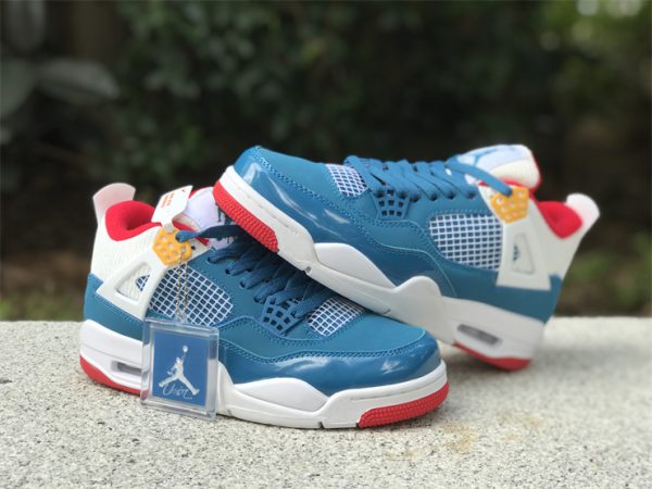 Air Jordan 4 Messy Room French Blue GS