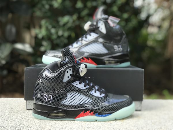 Air Jordan 5 Retro Black Clear Transformers OPS 2022