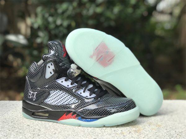 Air Jordan 5 Retro Black Clear Transformers OPS sneaker