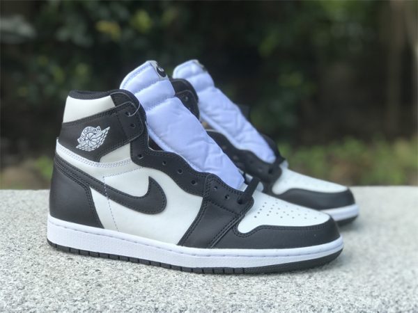 Air Jordan 1 Retro High 85 Black White 2023 detail look