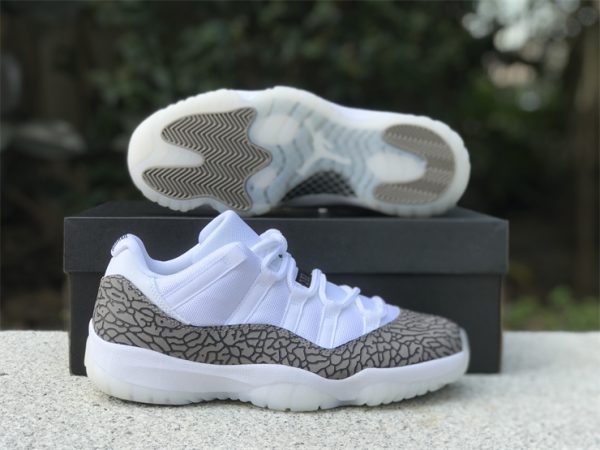 Air Jordan 11 Low Cement Grey Elephant 2023