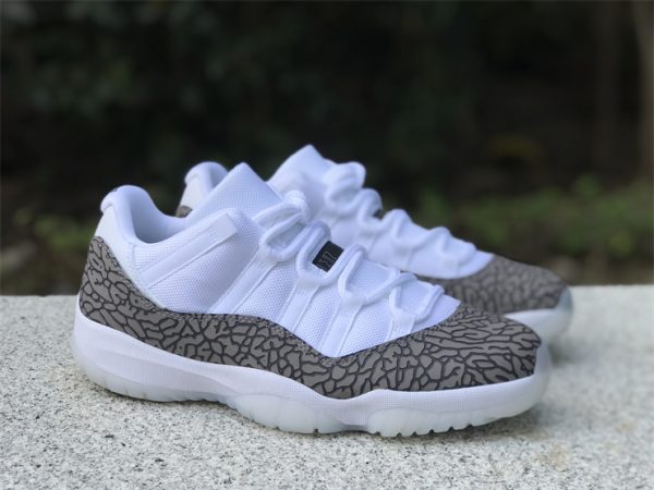 Air Jordan 11 Low Cement Grey Elephant sneaker