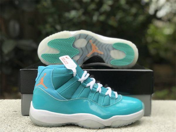 cheap Air Jordan 11 Retro South Coast Lake Blue