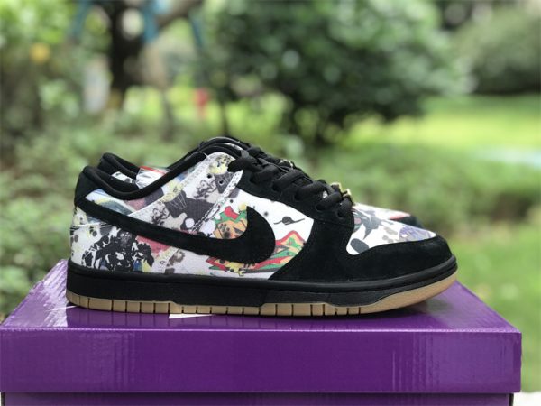 Supreme x Nike SB Dunk Low Rammellzee for sale