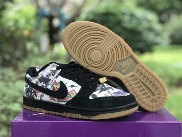 Supreme x Nike SB Dunk Low Rammellzee gum