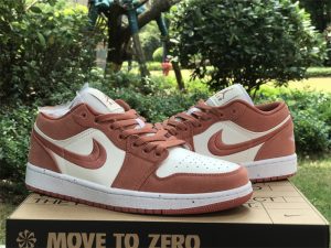 Air Jordan 1 Low SE Peach Canvas Orange Pinkish