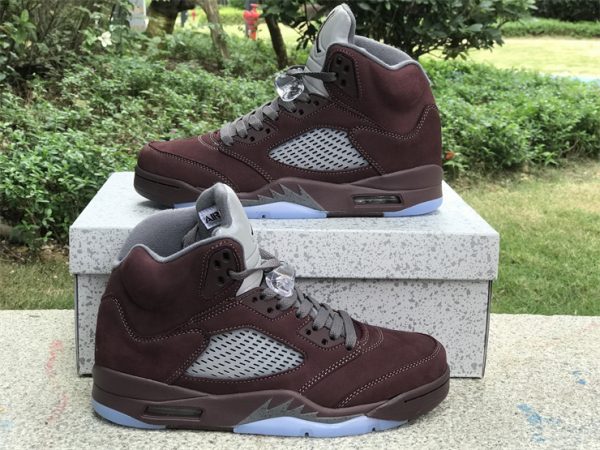 Air Jordan 5 Deep Burgundy Light Graphite