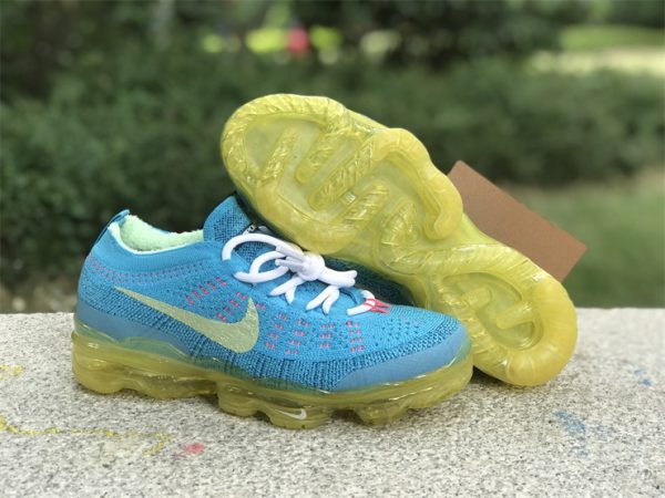 Nike Air VaporMax 2023 Flyknit Baltic Blue Citron Tint sneaker